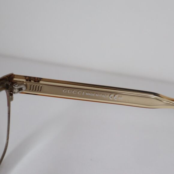 Gucci GG 4274 GXQ Optyl Tortoise/Clear Full Rim Eyeglasses Frames 53-16-145mm - Picture 9 of 16